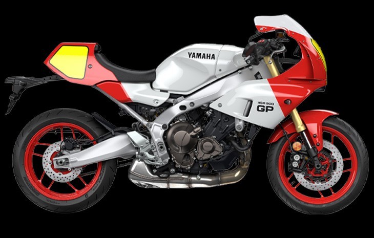 2024-Models Yamaha XSR900-GP-RedYellow