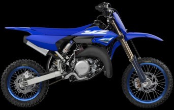 Yamaha YZ65 Studio image in blue colourway, available at Brisan Motorsports Islington