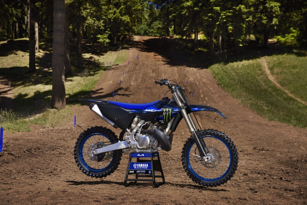 YZ250SP 2025 static image of motocross bike still on track