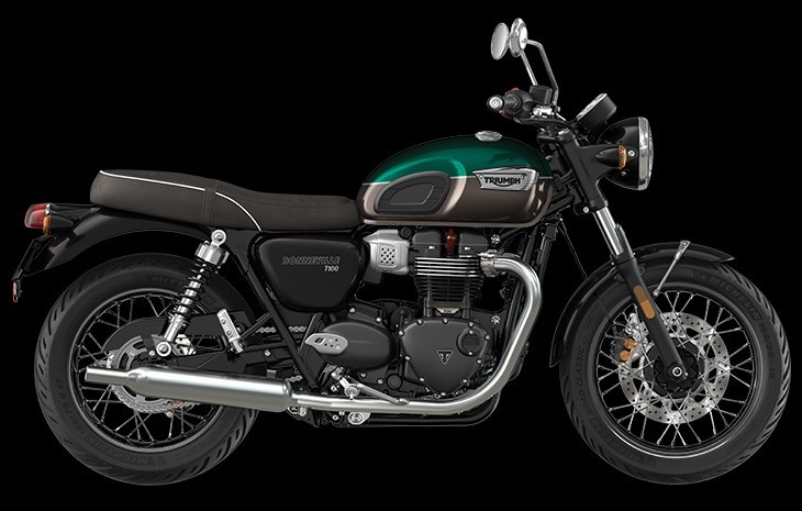 2024 Triumph Boneville T100 in Competition Green Ironstone at Brisan Motorcycles Newcastle
