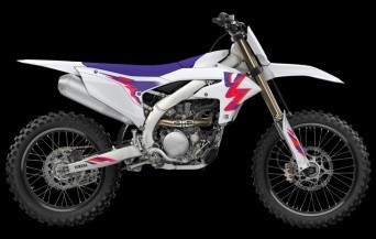 Studio image of Yamaha YZ250F 50th Anniversary, available at Brisan Motorsports Islington