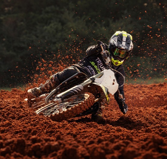 Action image of Triumph TF 250-X motocross bike