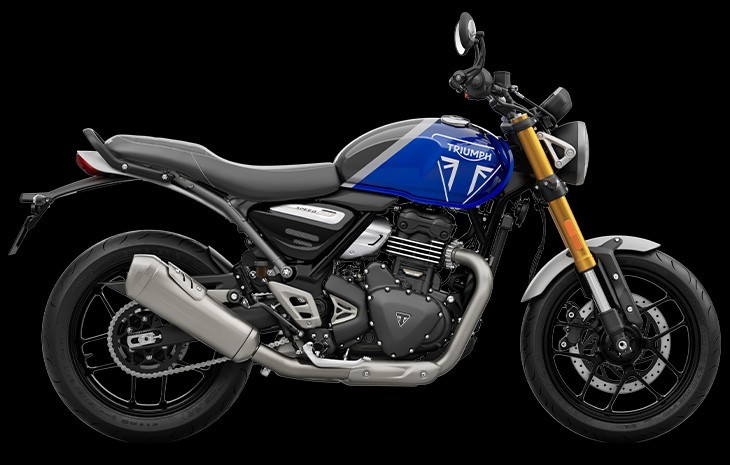 2024 Triumph Speed 400 in Caspian Blue at Brisan Motorcycles Newcastle