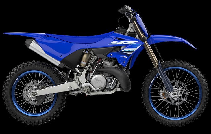 Yamaha YZ250X Studio image in blue colourway, available at Brisan Motorsports Islington