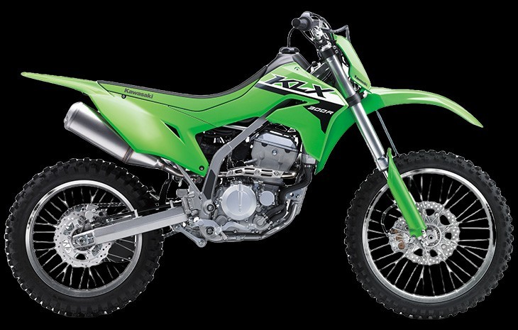 2024-Models Kawasaki KLX300R-Green