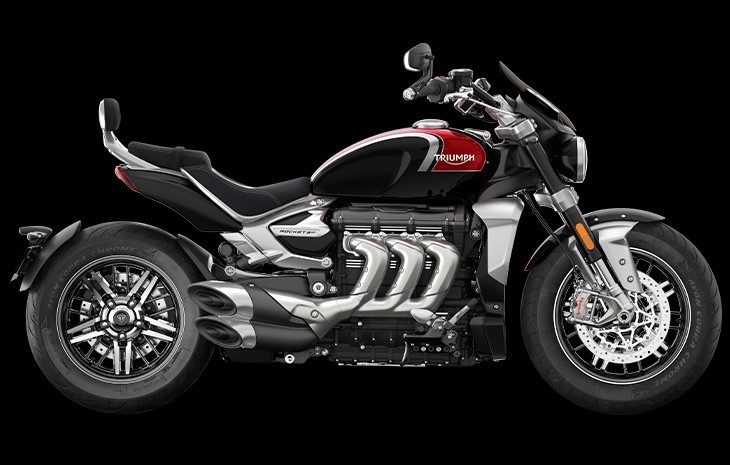 2024 Triumph Rocket 3 GT in Sapphire Black/Carnival Red at Brisan Motorcycles Newcastle