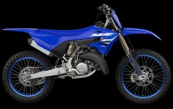 Yamaha YZ125 Studio image in blue colourway, available at Brisan Motorsports Islington