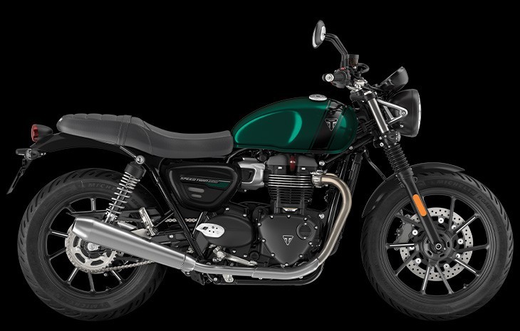 2024 Triumph Speed Twin 900 in Competition Green/Phantom Black at Brisan Motorcycles Newcastle