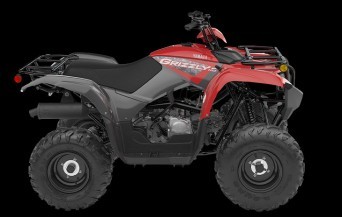 2025-Models Yamaha Grizzly-110-Red