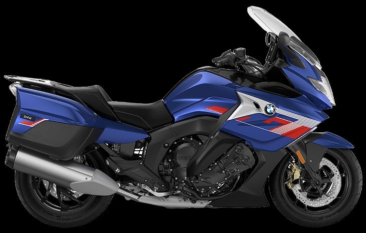 Studio Image of BMW K 1600 GT Sport in Sport Racing Blue Metallic Colour Way, Available at Brisan Motorcycles Newcastle