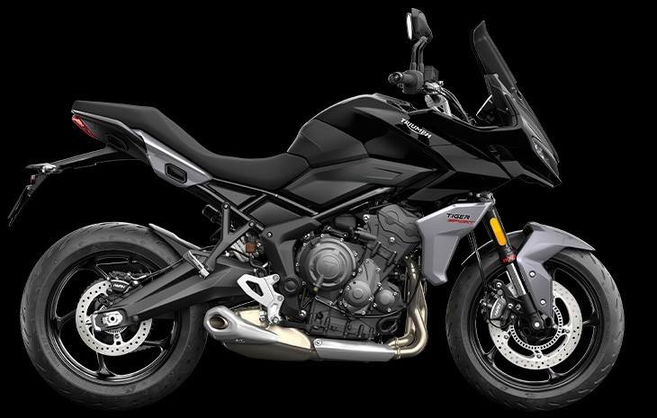2024 Triumph Tiger Sport in Graphite Black at Brisan Motorcycles Newcastle