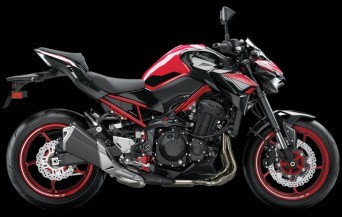 2024-Models Kawasaki rollover Z900-Supernaked-Red