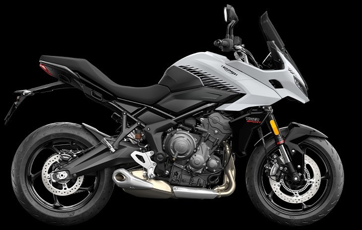 2024 Triumph Tiger Sport in Snowdonia White at Brisan Motorcycles Newcastle
