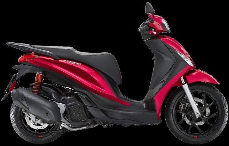 2024-Models Piaggio Medley-150S-Red